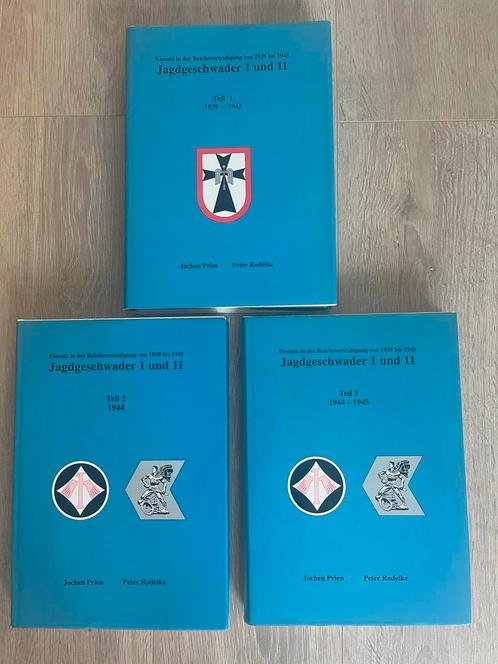 Jagdgeschwader 1 und 11 - Complete Set, Boeken, Oorlog en Militair, Zo goed als nieuw, Luchtmacht, Tweede Wereldoorlog, Ophalen of Verzenden
