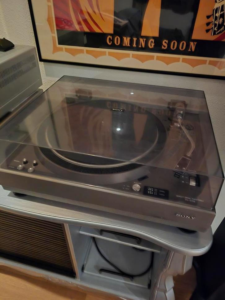 SONY PS 4750 Direct Drive Platenspeler, Audio, Tv en Foto, Platenspelers, Gebruikt, Platenspeler, Sony, Pitch-regelaar, Ophalen of Verzenden