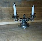 Zilveren poppenhuis Kandelaar, Ophalen of Verzenden