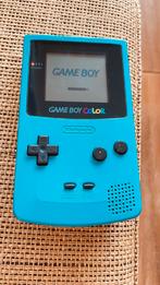 Gameboy Color blauw, Spelcomputers en Games, Spelcomputers | Nintendo Game Boy, Ophalen of Verzenden, Gebruikt, Game Boy Color
