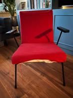Van Gispen 1407 (Wim Rietveld design), Huis en Inrichting, Stoelen, Gebruikt, Design, Ophalen of Verzenden, Rood