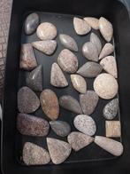 Lot geslepen dinosaurus bot cabochons marokko, Ophalen of Verzenden