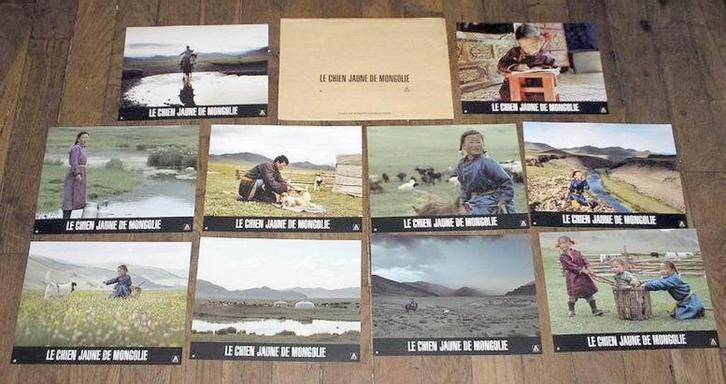 THE   CAVE   OF   THE   YELLOW   DOG      lobbycard set., Verzamelen, Posters, Nieuw, Film en Tv, A4 of kleiner, Verzenden