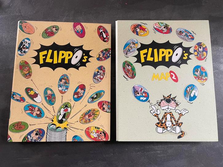 2 complete Flippo mappen te koop!, Verzamelen, Flippo's, Verzameling, Adventure, Cheetos 24 Game, Chester Cheetos, Flying, Griezel