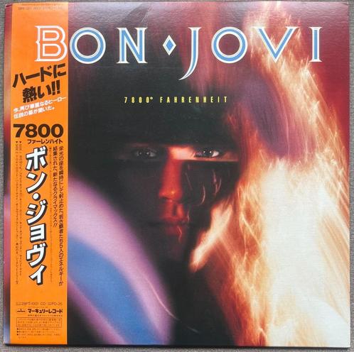 Bon Jovi 7800 Fahrenheit Japan vinyl LP, Cd's en Dvd's, Vinyl | Rock, Gebruikt, Overige genres, 12 inch, Verzenden