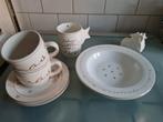Rivièra Maison wit Kerst servies, Ophalen, Zo goed als nieuw, Porselein, Overige stijlen