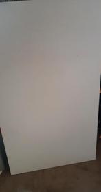 Wit tafelblad 1.27 x 76 x 2, Doe-het-zelf en Verbouw, Platen en Panelen, Ophalen, Gebruikt