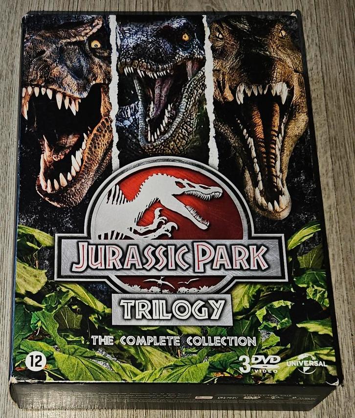 Jurassic Park Trilogy - Complete Collection (DVD), Audio, Tv en Foto, Dvd-spelers, Gebruikt, Dvd-speler, Overige merken, Ophalen of Verzenden