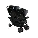 Graco double stroller (baby & toddler) [dubbele kinderwagen], Gebruikt, Met reiswieg, Ophalen, Kinderwagen