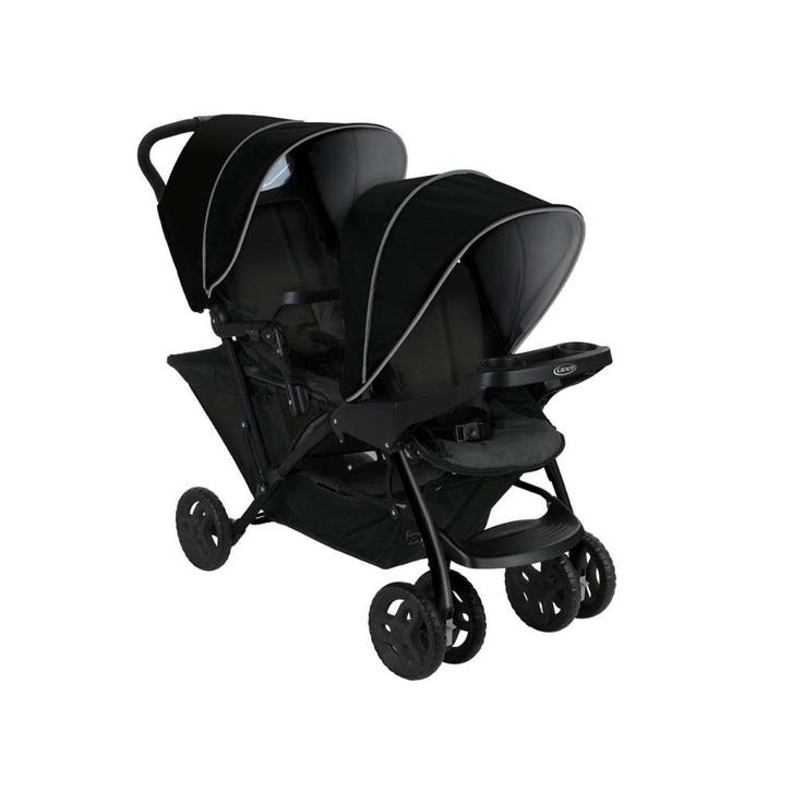 Graco double stroller (baby & toddler) [dubbele kinderwagen], Kinderen en Baby's, Kinderwagens en Combinaties, Gebruikt, Kinderwagen