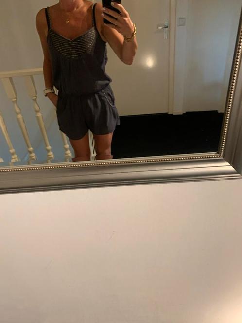 Mango Jumpsuit Grijs/Blauw Mt M, Kleding | Dames, Jumpsuits, Gedragen, Maat 38/40 (M), Blauw, Ophalen of Verzenden