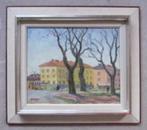 == in de buitenwijk= ==uit 1942==GESIGNEERD ==, Ophalen of Verzenden