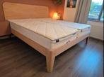 Auping auronde 200x220 met zgan matrassen, Huis en Inrichting, Slaapkamer | Bedden, Ophalen, Verstelbaar, Tweepersoons, Zo goed als nieuw