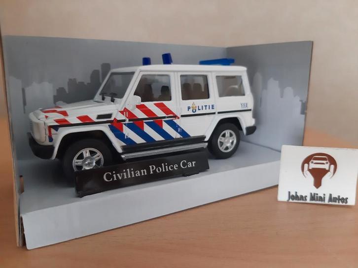 Mercedes Benz G klasse Nederlandse Politie in 1:43, Hobby en Vrije tijd, Modelauto's | 1:43, Nieuw, Auto, Overige merken, Ophalen of Verzenden