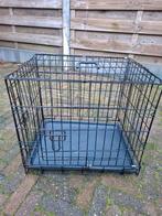 Bench zwart 58x46x54, Dieren en Toebehoren, Hondenhokken, Ophalen of Verzenden, Gebruikt, Minder dan 75 cm, Minder dan 65 cm