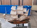 Batavia prachtige mooie hout Schip in Top staat 41 cm breed, Hobby en Vrije tijd, Modelbouw | Boten en Schepen, Ophalen of Verzenden