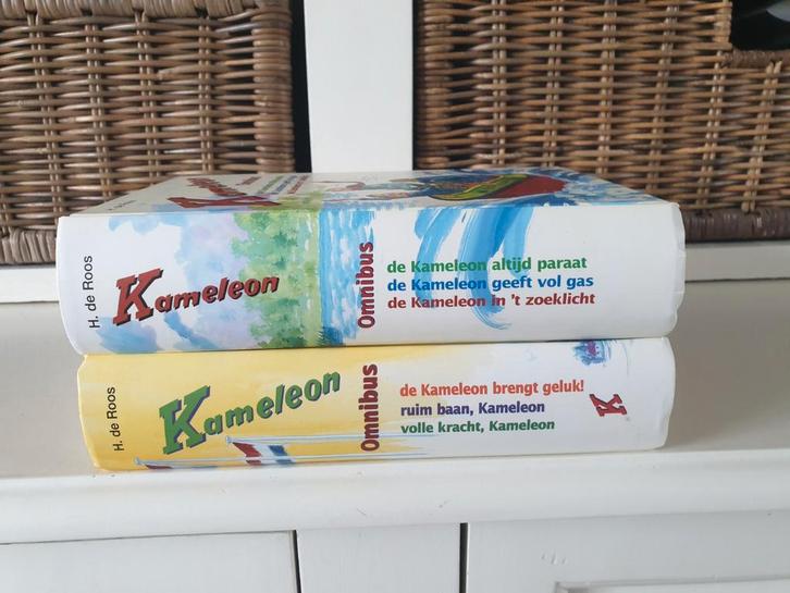 H.de Roos - Kameleon- 2 boeken, Boeken, Kinderboeken | Jeugd | 10 tot 12 jaar, Gelezen, Ophalen of Verzenden