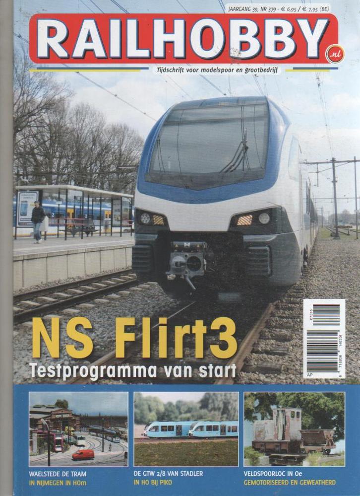 Tijdschriften uit de reeks RAILHOBBY - Deel 1, Verzamelen, Spoorwegen en Tramwegen, Zo goed als nieuw, Trein, Boek of Tijdschrift