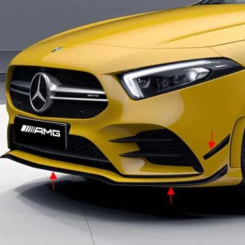 W177 a klasse a35 amg look aero kit splitter canards bumper beschikbaar voor biedingen