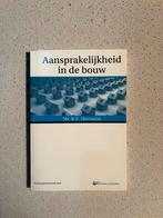 B.E. Hertstein - Aansprakelijkheid in de bouw, Boeken, Ophalen of Verzenden, Zo goed als nieuw, B.E. Hertstein