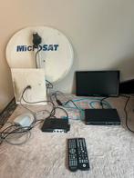 Automatische schotel compleet, Audio, Tv en Foto, Schotelantennes, Ophalen, Zo goed als nieuw, Overige merken