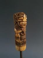 Keris kris greep Raksasa been Java Indonesie Sumatra Bali, Antiek en Kunst, Ophalen of Verzenden
