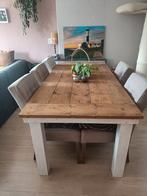 eettafel 200 x 100, Huis en Inrichting, Ophalen, Gebruikt, 200 cm of meer, 50 tot 100 cm