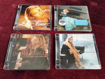 4x SACD Diana Krall in top staat beschikbaar voor biedingen