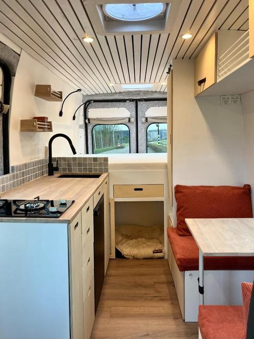 L3H2 2 persoons camper op maat, Caravans en Kamperen, Campers, Bedrijf, Bus-model, tot en met 2, Fiat, Diesel, 5 tot 6 meter, Ophalen