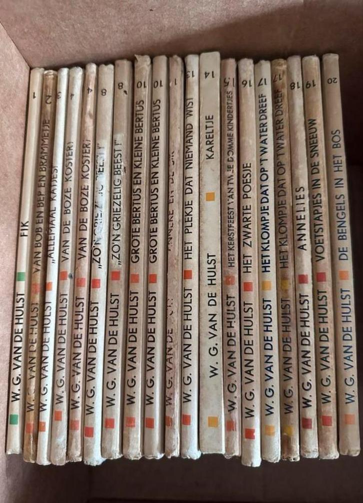 Oude boekjes Voor onze Kleinen van W G vd Hulst jaren 60, Antiek en Kunst, Antiek | Boeken en Bijbels, Ophalen