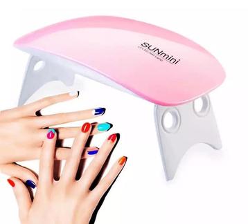Mini Uv Led Lamp 6W. Nagels/Nailart/Nagelspullen. beschikbaar voor biedingen