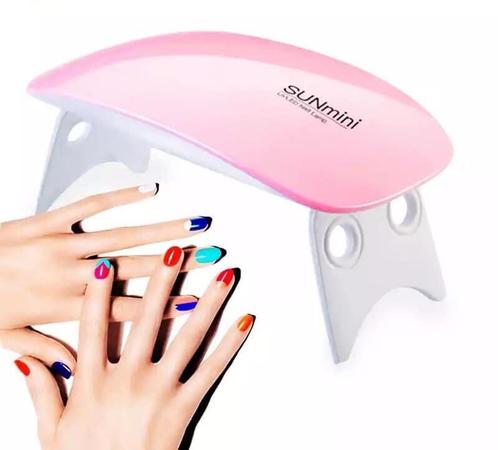 Mini Uv Led Lamp 6W. Nagels/Nailart/Nagelspullen., Sieraden, Tassen en Uiterlijk, Uiterlijk | Cosmetica en Make-up, Nieuw, Handen en Nagels