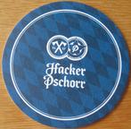 bierviltje van Hacker Pschorr, Ophalen of Verzenden, Zo goed als nieuw, Viltje(s), Overige merken