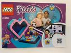 Lego Friends Stephanies Hartvormige doos 41356, Ophalen of Verzenden, Zo goed als nieuw, Complete set, Lego