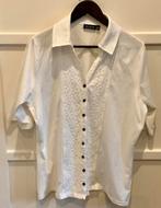Witteveen blouse, Ophalen of Verzenden, Wit, Zo goed als nieuw, Maat 46/48 (XL) of groter