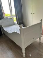 Geweldig brocante kinderbed excl matras, Kinderen en Baby's, Kinderkamer | Bedden, Ophalen, Gebruikt, 70 tot 85 cm, Lattenbodem