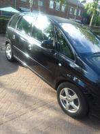 Opel Meriva 1.6 16V 77KW 2006 Zwart, Auto's, Voorwielaandrijving, 65 €/maand, 15 km/l, 4 cilinders