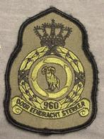 Kroon embleem klu 960 SQN, Verzamelen, Verzenden, Luchtmacht, Nederland, Embleem of Badge