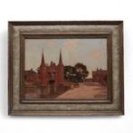 Johannes Elsinga (1893-1969) - 'Waterpoort Sneek', Ophalen of Verzenden