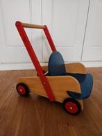 Loopwagen klassiek Haba, Kinderen en Baby's, Speelgoed | Houten speelgoed, Ophalen, Zo goed als nieuw, Duw- of Trekspeelgoed