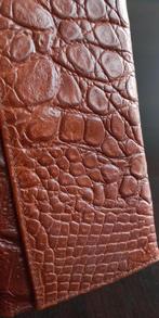 CHESTNUT COLLECTION krokodil leder, Ophalen of Verzenden