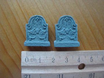 1:12 poppenhuis grafzerkje zerk Halloween nieuw beschikbaar voor biedingen