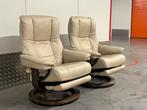 Stressless Power relax fauteuils, Huis en Inrichting, Fauteuils, Ophalen of Verzenden, Zo goed als nieuw, Minder dan 75 cm, 50 tot 75 cm