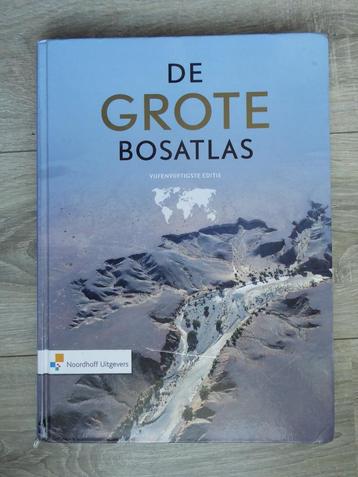 de GROTE BOSATLAS  55e EDITIE  goede/uitst.staat