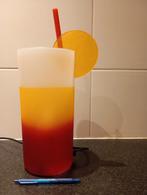 Grote longdrink cocktail lamp Ibiza boho retro, Ophalen of Verzenden, Zo goed als nieuw, Minder dan 50 cm