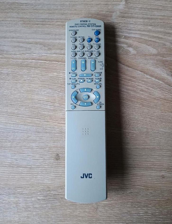 Jvc rm-sths66r afstandsbediening origineel, Audio, Tv en Foto, Afstandsbedieningen, Gebruikt, Origineel, Dvd, Receiver of Versterker