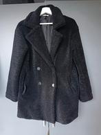 Winterjas van Loavies mt S zwarte teddystof, Zwart, Ophalen of Verzenden, Loavies, Maat 36 (S)