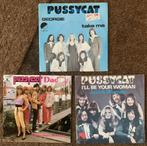 3x vinyl single Pussycat, Ophalen of Verzenden, Gebruikt, Pop