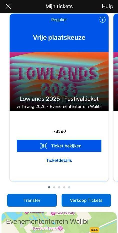 2x Lowlands 2025 kaarten | Ticketmaster transfer, Tickets en Kaartjes, Evenementen en Festivals, Twee personen, Meerdaags