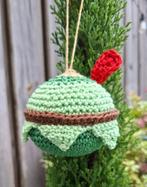 nieuw- kerstbal Peter Pan ( gehaakt), Ophalen of Verzenden, Peter Pan of Pinokkio, Nieuw, Beeldje of Figuurtje